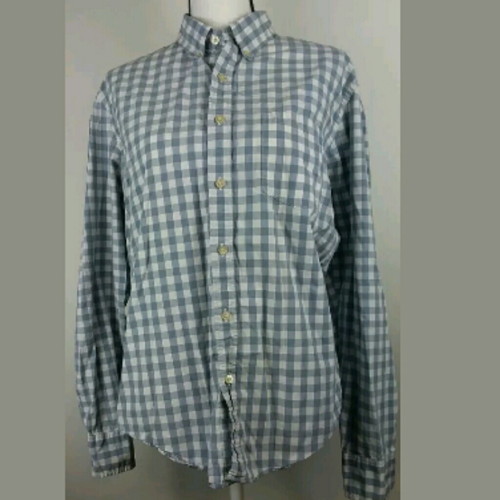 J.Crew Button Down Plaid Slim Fit Casual Shirt
